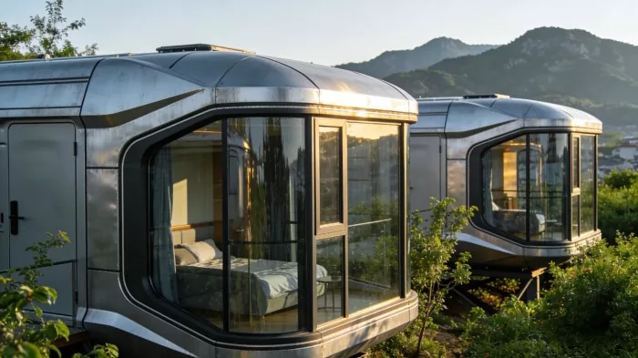 Prečo sú prefabrikované Space Capsule Home najlepšou voľbou pre vonkajšie kempingy?