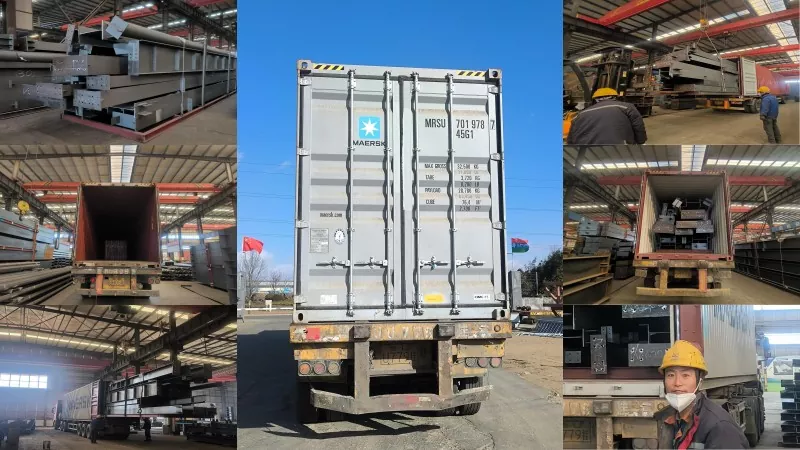 EIHE Steel Structure Group Výrobný denník zásielok