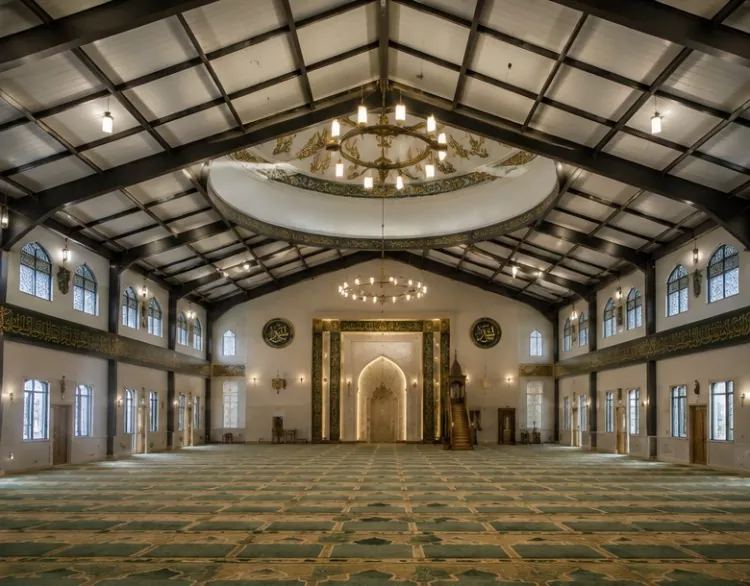 Môže konštrukcia mešity z oceľovej konštrukcie dosiahnuť tradičný islamský architektonický štýl?