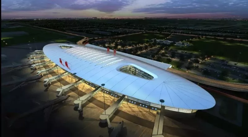 Prispôsobený veľkopriestorový oceľový terminál