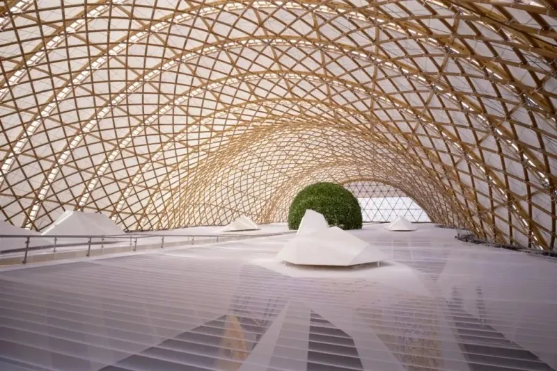 Grid Structure Výstavná hala Oceľová konštrukcia