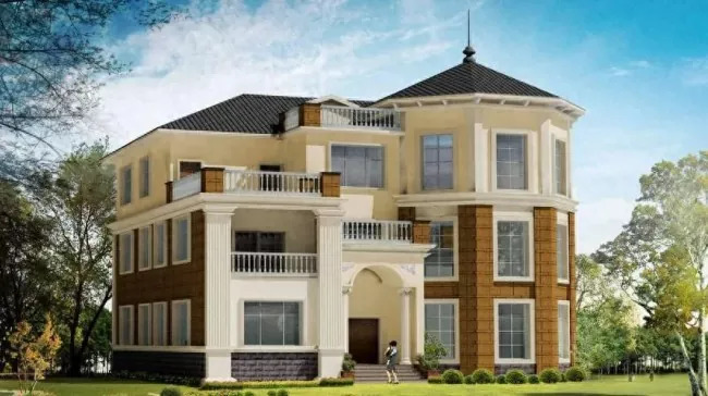 Prefabrikovaný dom z ťažkej oceľovej konštrukcie