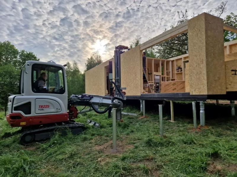 Light Steel Structure Holiday House Construction