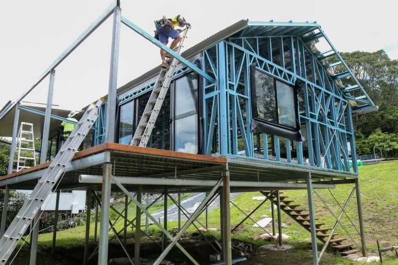Light Steel Structure Holiday House Construction