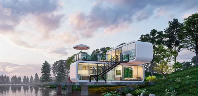 Prefabrikovaná kabína Apple