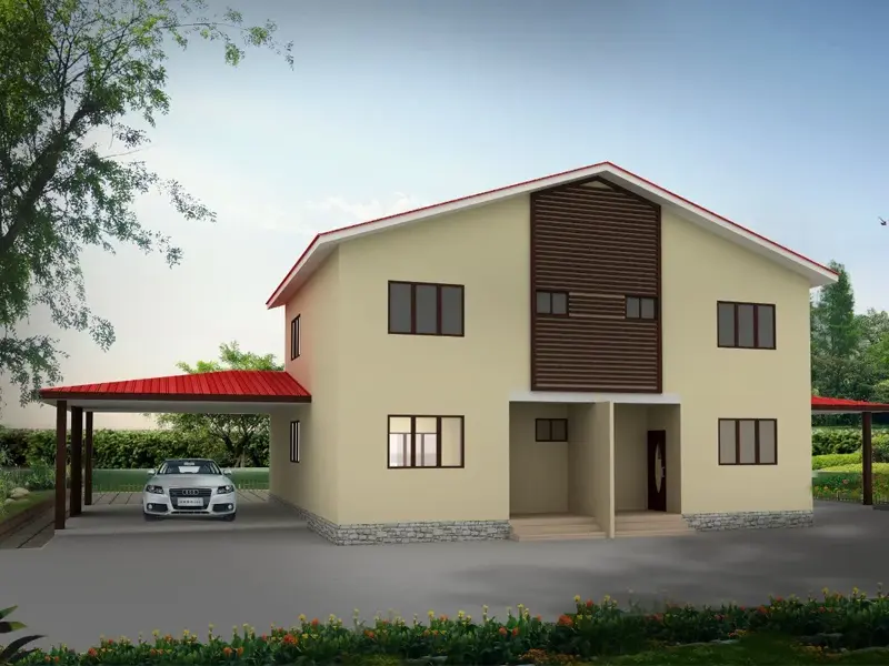 Prefabrikovaný oceľový školský internát