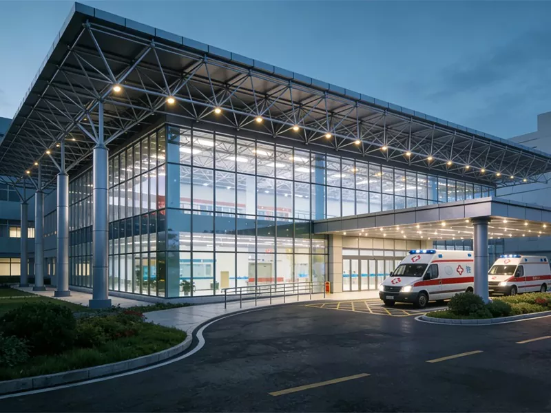 Núdzové centrum oceľových konštrukcií