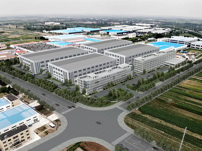 Oceľová konštrukcia Priemyselný park Veľkorozmerná prefabrikovaná budova